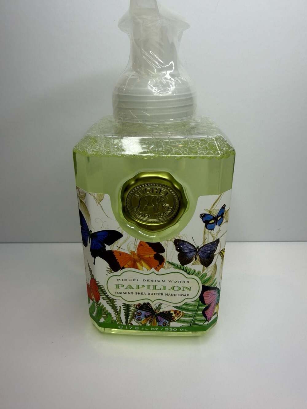 Michel Design Works Papillon Foaming Hand Soap 17.8 Fl Oz New sealed